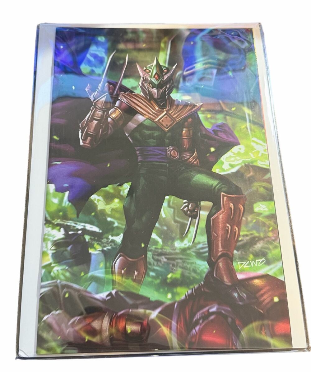 Mighty Morphin Power Rangers TMNT II #5 Ranger Shredder Virgin Variant